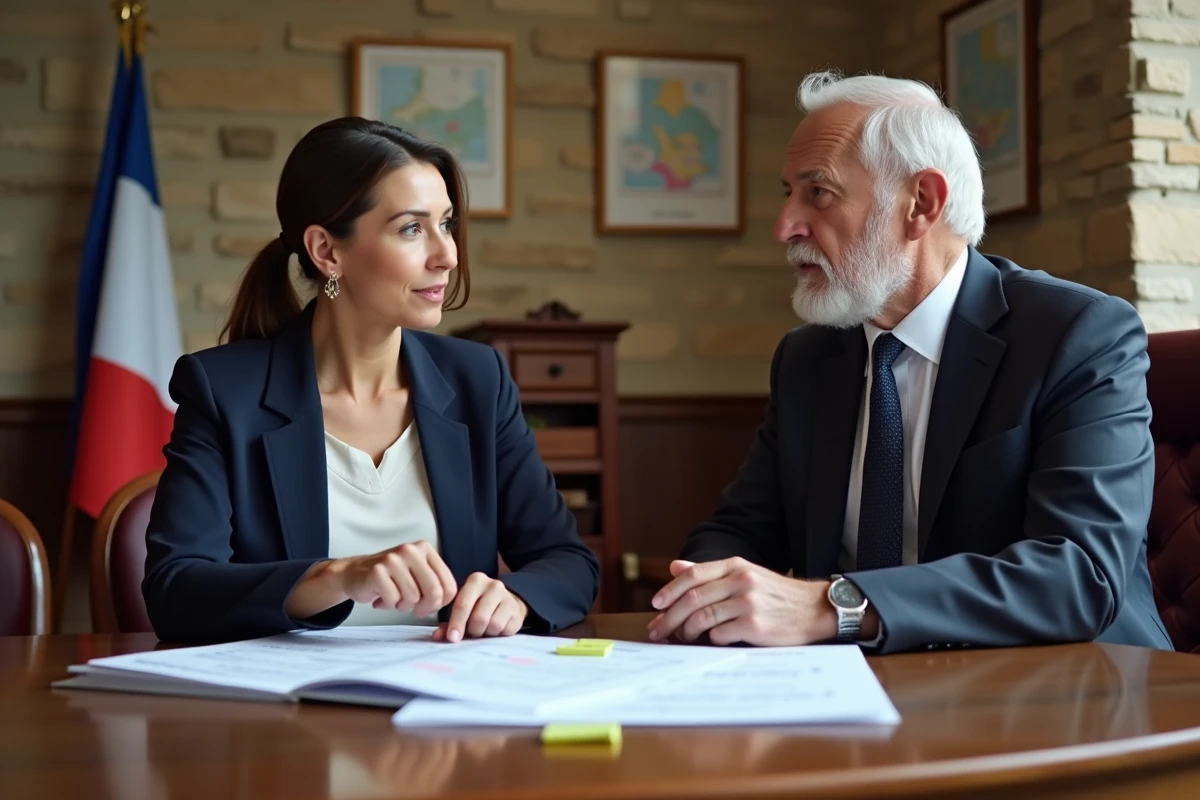 Dialogue entre une professionnelle et un élu local autour d'un rapport d'indicateurs économiques territoriaux